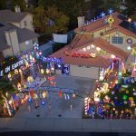 aerial view of 467 Knottingham Circle, Livermore CA