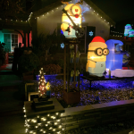 Front of the house, side porch