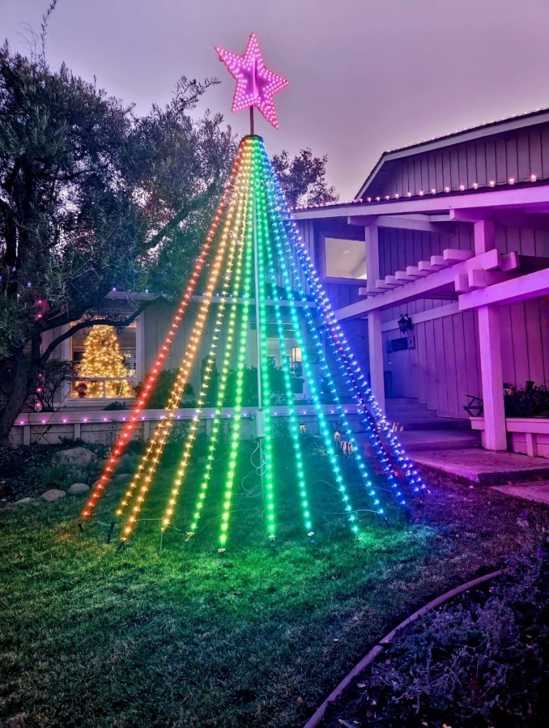 Rainbow Christmas Tree