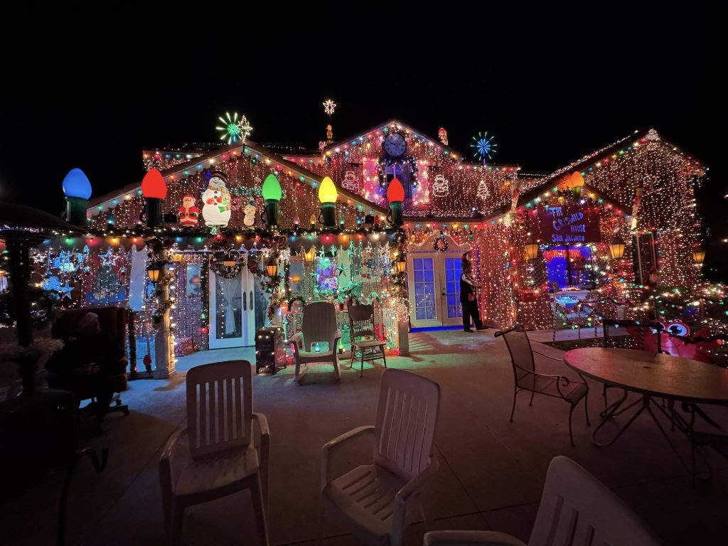 ★自宅保管未開封★昭和レトロ希少　ジャズスタイル　サインライト　イルミネーション Griswold House of San Jacinto – California Christmas Lights